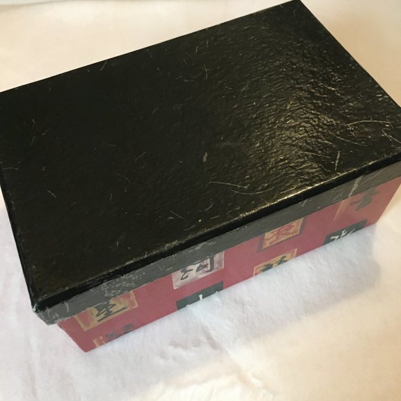 Vintage 90s Wooden Chinese Rubber Stamps + Inkpad + Box - Picture 15 of 15